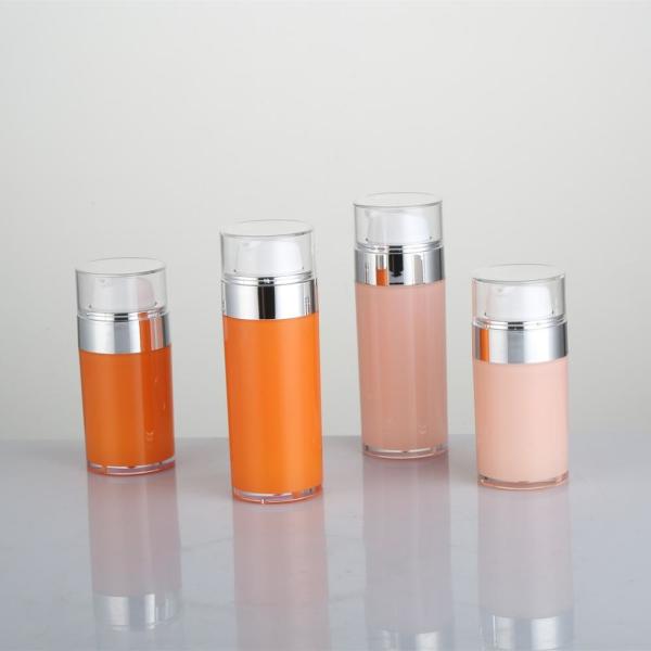 dupla camada de creme cosmética reta acrílica dos frascos de 30g 50g