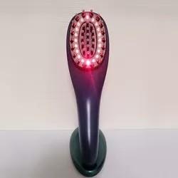 Peigne électrique de croissance de cheveux de laser de la plus nouvelle d'Anti-cheveux de perte de cuir chevelu de massage de peigne vibration infrarouge principale électrique de brosse