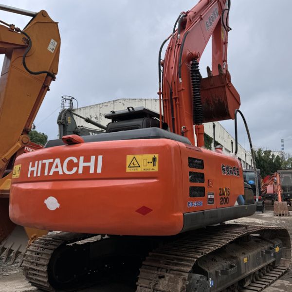 Экскаватор японской марки 20 тонн Hitachi ZX200 Использованный экскаватор для строительного оборудования Hitachi