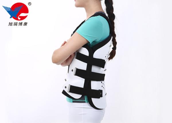 Flexible Plastic Plate Medical Orthosis , Lightweight Free Size Lumbar Spine Orthosis