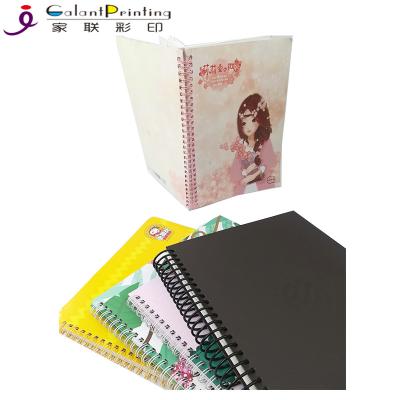 A5 PU Leather Daily Weekly Custom Planner Printing Service Thread Sewing Binding