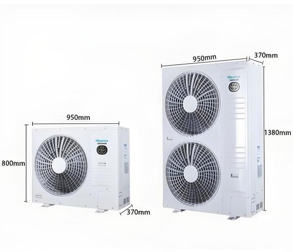 Hisense R410A Split System Central Air Conditioner with Wi-Fi SEER 16