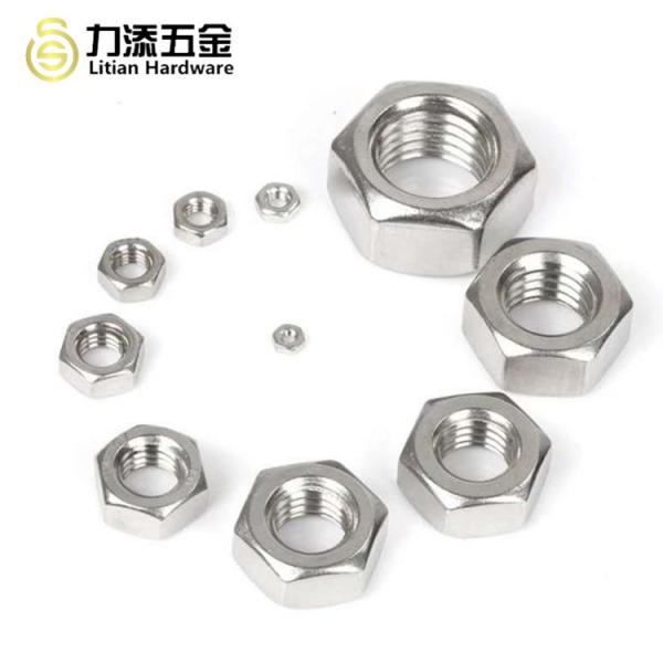 Hexagon Metal Insert Lock Nut Tempering Grade 4 GB6171 GB6170 GB52 M6