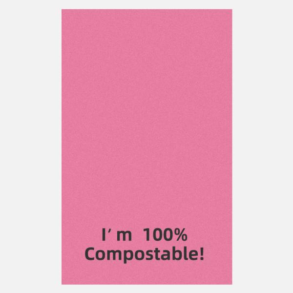 Self Adhesive Poly Biodegradable Plastic Bags Lightweight Compostable