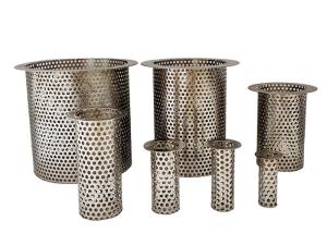Stainless Steel 316 Perforated Metal Mesh Filter Tube 20mm-2000mm