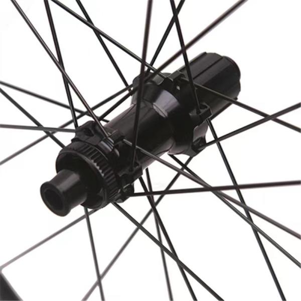 Carbon Fiber UD Matte Disc Brake Wheel Set 700C For Road Racing Bicycles