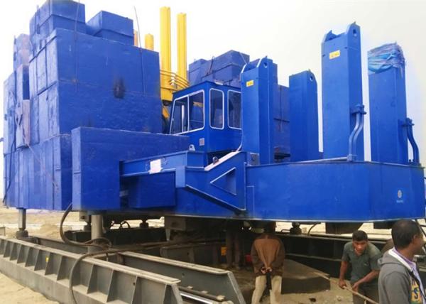 VY180A Hydraulic Static Pile Driver , Durable piledriver machine no noise