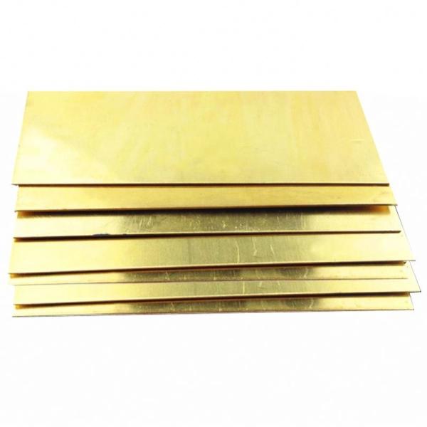 99.99 Copper Plate Sheet C11000 C10200 C17200 5mm Thick Brass Sheet