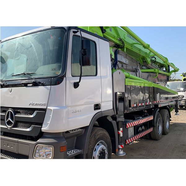 Máquina de bombeo montada los 47m de Beton de la bomba concreta del camión de segunda mano