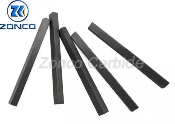 Polished Smooth Cutting Tungsten Carbide Bar Stock With High Hardness
