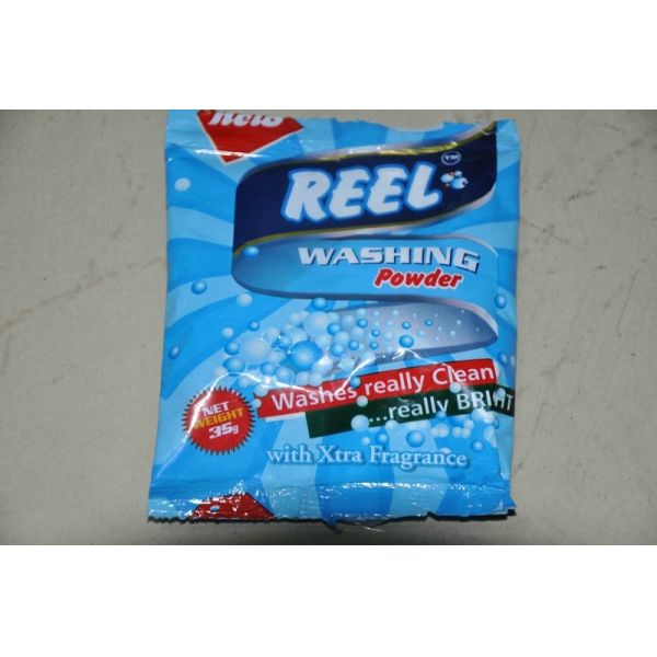 REEL machine or hand washing powder & detergent powder of formula 35g