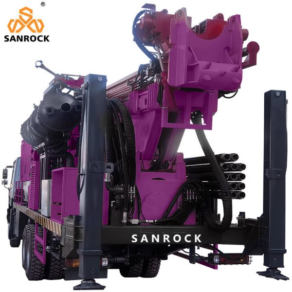 Reverse Circulation Drilling Rig 400m 500m 600m 1000m RC Drilling Machine Truck Mounted Drilling Rig