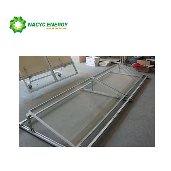 Vênus de dobramento personalizado VRM do telhado liso dos suporte do painel solar dos pés do OEM