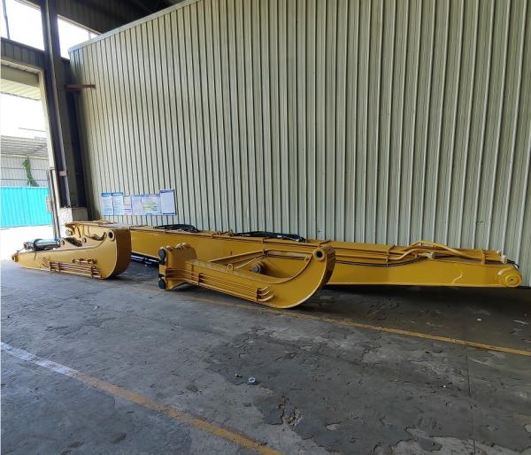 Top No.1 Pilão de motorista para escavadeira escavadeira folha Pilão de motorista Boom Pilão hidráulico Pilão de motorista Boom braço escavadeira Long Boom