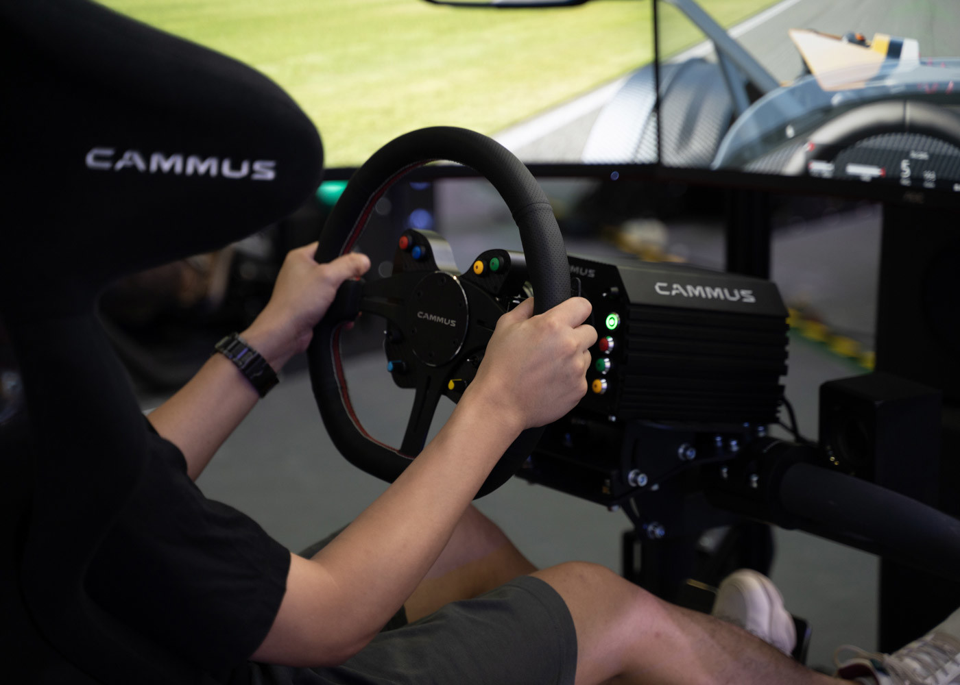 Игра ПК руля мотора сервопривода Cammus ручная управляя имитатором