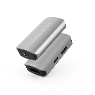 Adaptateur multiport USB C femelle 60 Hz pour écran tactile ou tableaux blancs