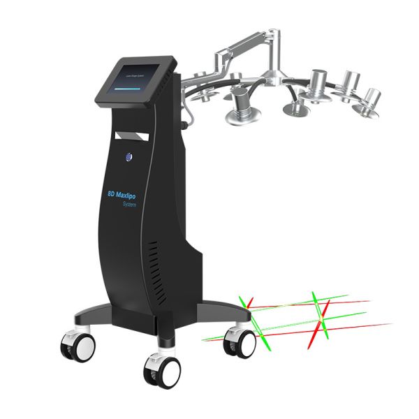635nm Red 532nm Green Cold 8D 10D laser Slimming Machine Effective Weight Loss