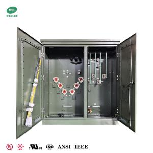 ULリスト 300Kva 3相パッドマウント変圧器 12.47KV～480V ラジアル供給 ASNI/IEEE規格