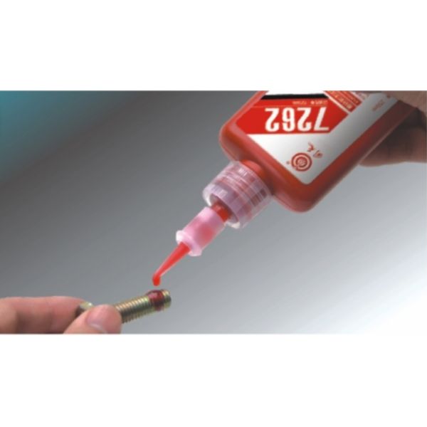 7271 Одночастие цианоакрилатные клеи / Threadlocker Красный Средняя вязкость Высокая прочность Быстрое установление Тяжелое удаление