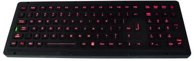 teclado marinho industrial à prova de explosões de 103 chaves com luminoso vermelho