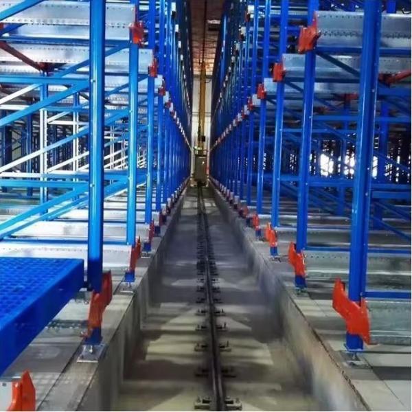 Automated Stacker Crane ASRS Racking System For Heavy Duty Warehouse Shelving