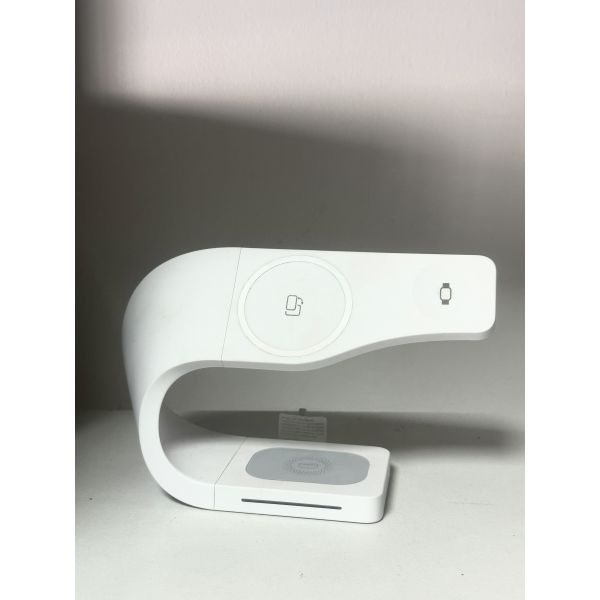 Magnetic 4 In 1 Phone Watch Earbud Charger 15W Stand Fast Wireless Charging Dock Station Portable
