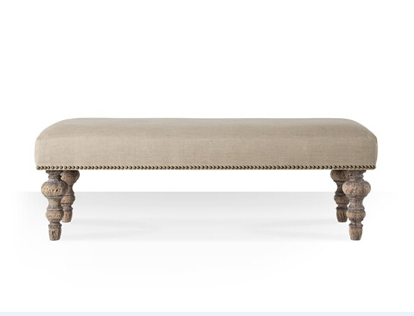 french vintage fabric upholstered wooden bench antique bedroom solid rustic wood benches