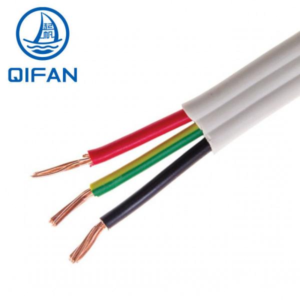 Low Voltage Flat Twin & Earth Electrical Cable Wire Grey 2* 2.5 + 1.5sqmm