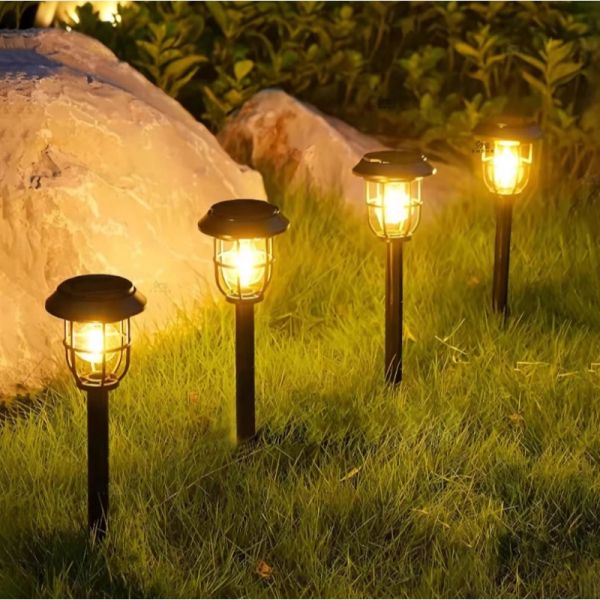 LED Solar Lawn Light With IP65 Waterproof Motion Sensor for Outdoor Garden