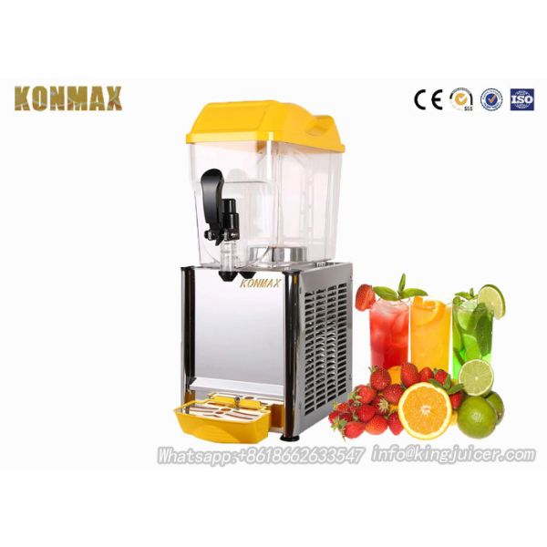 Hotel Restaurant Cold Drink Dispenser Refrigerator Stainless Steel 18L