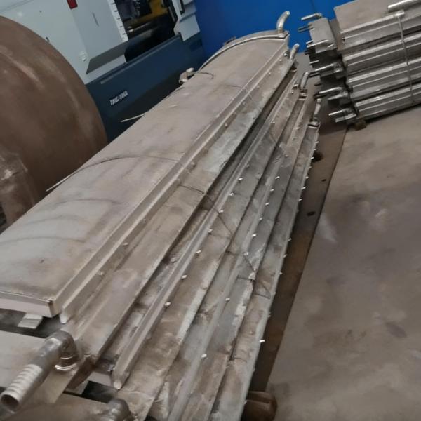 High Conductivity Copper Water Cooled Furnace Heat Shield SAF Spare Parts