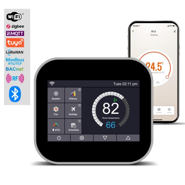 CE/FCC認定TUYA スマートWiFi サーモスタット