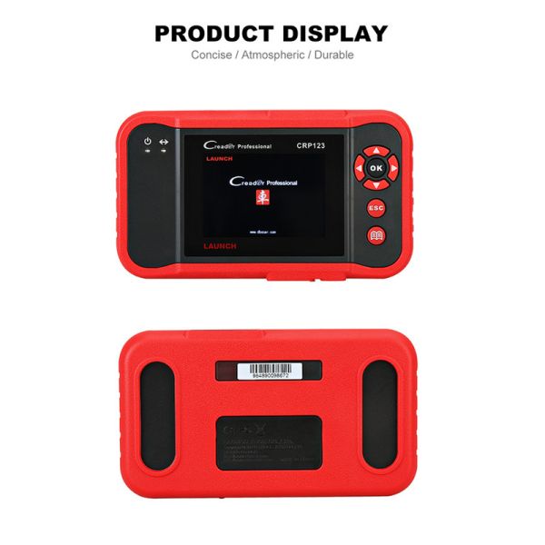 LAUNCH Creader CRP123 Engine/ABS/SRS/Transmission Automotive Code Reader diagnostic tool CRP 123 OBD2 EOBD Scanner