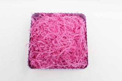 O enchimento da proteção reciclou o papel Shredded cor-de-rosa de 6mm para empacotar