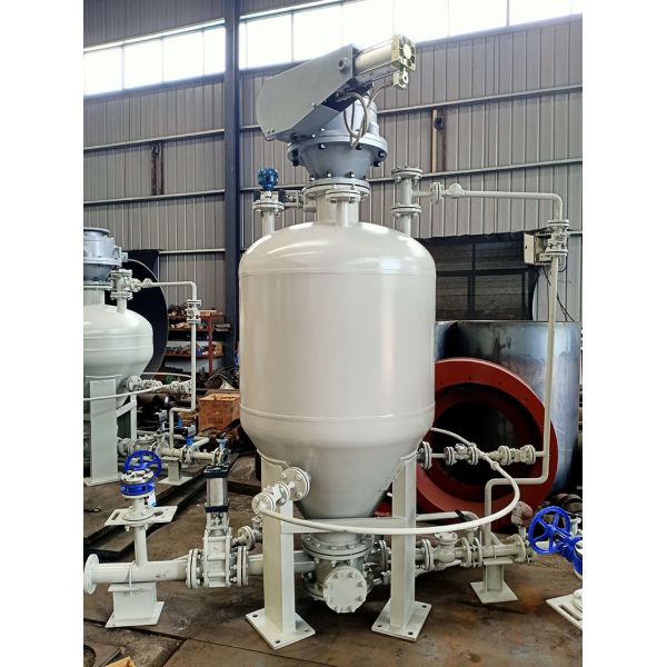 PLC Control Dense Phase Pneumatic Conveying System 6 - 10m/S
