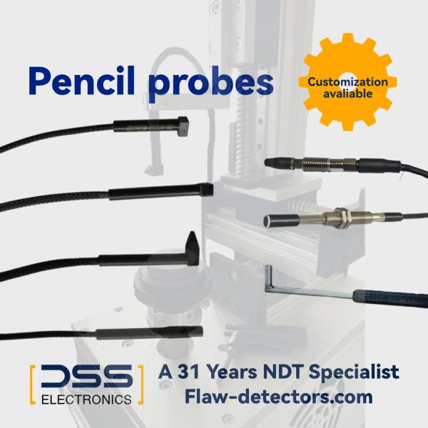 Detector de defectos por corrientes de Foucault de alta sensibilidad, 64 Hz-4 MHz
