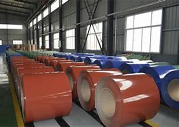 Passivation ASTM 0.48mm PPGI PPGL Prepainted Gi Steel Coil S550GD