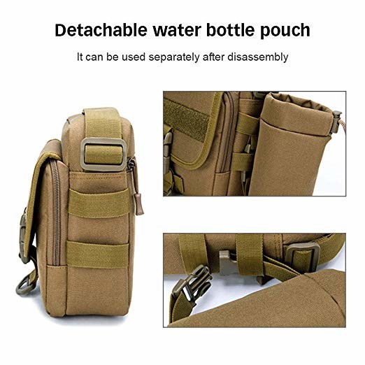 High Density Military Tactical Bag For Trekking Good Air Permeability Wear Resistant