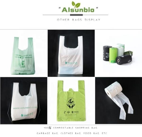 100% Biodegradável Compostavel Bolsa de Correio Poliplástico Para O Envio De Sapatos