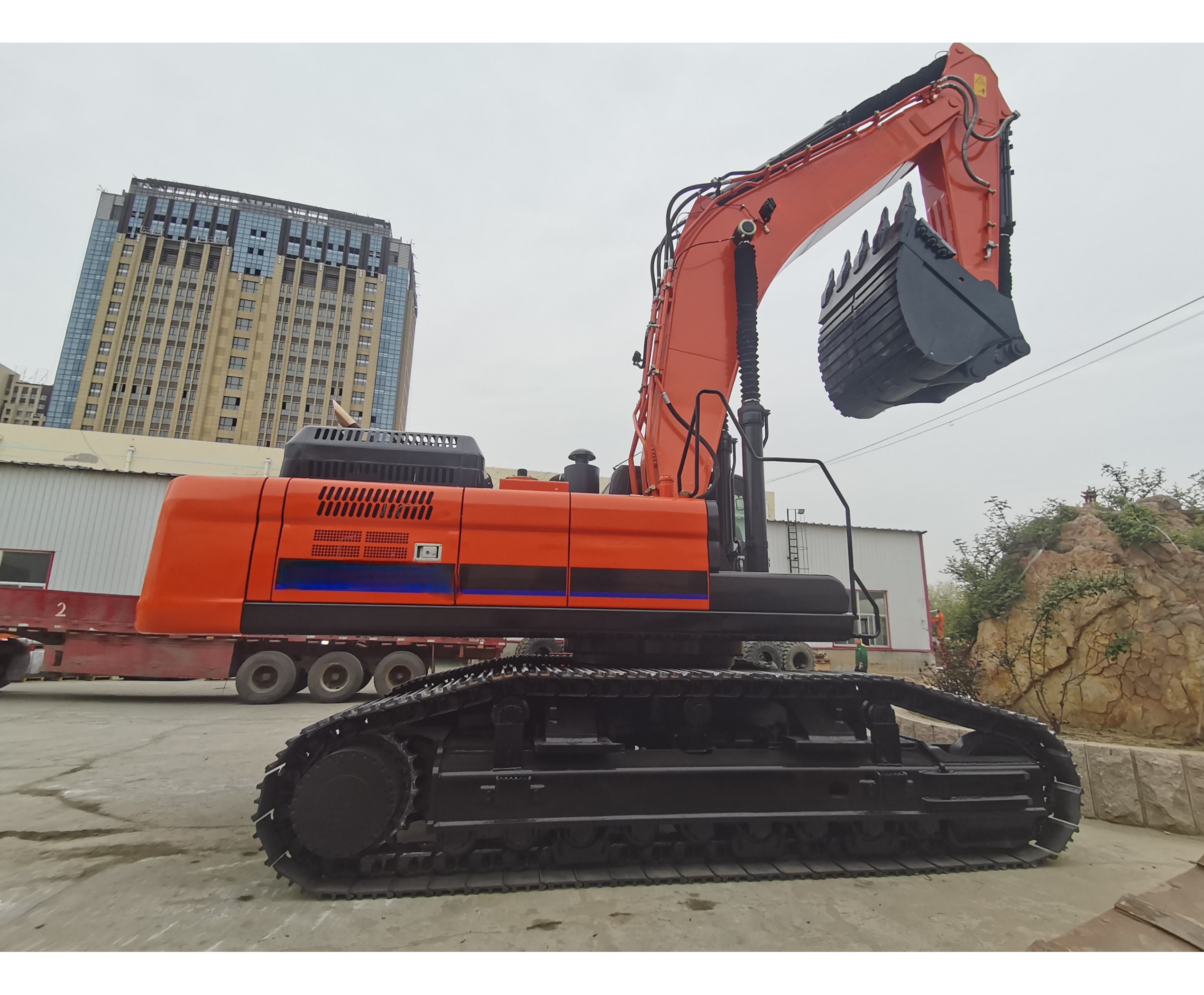 53-тонный гидравлический горный экскаватор ИСУЗУ двигатель 2,7 м3 ведровой экскаватор