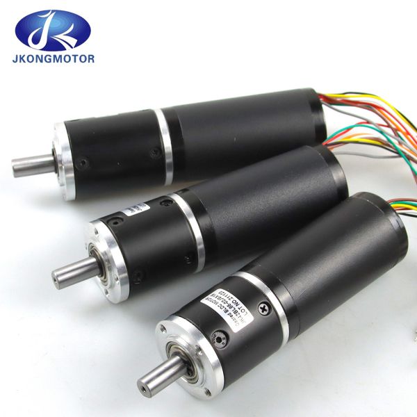 Jkongmotor OEM Manufacturer 56mm High Torque High Speed Rpm Micro Small 12V 24V Mini Planetary Bldc Brushless Dc Motor With Encoder