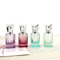 A cor quadrada da garrafa de perfume 30ml pulverizou os 1000 PCes transparentes de vidro