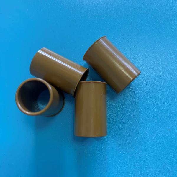 Monforts Textile Machinery Components Chain Link Bush Peek Carbon Material Yellow Brown Black Color