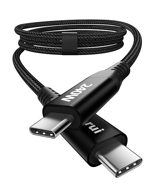 1.8M Universal Fast Charging Cable 240W Quick Charging Cable 480 Mbps Compatible With Various Devices