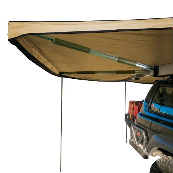 Outdoor Waterproof Automatic Retractable Awning Camping Car Awning 4x4 4WD 270 Degree Awning Tent