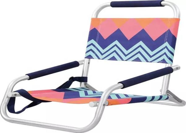 Foldable Metal Frame Camping Beach Seat With Shoulder 600 X  300D