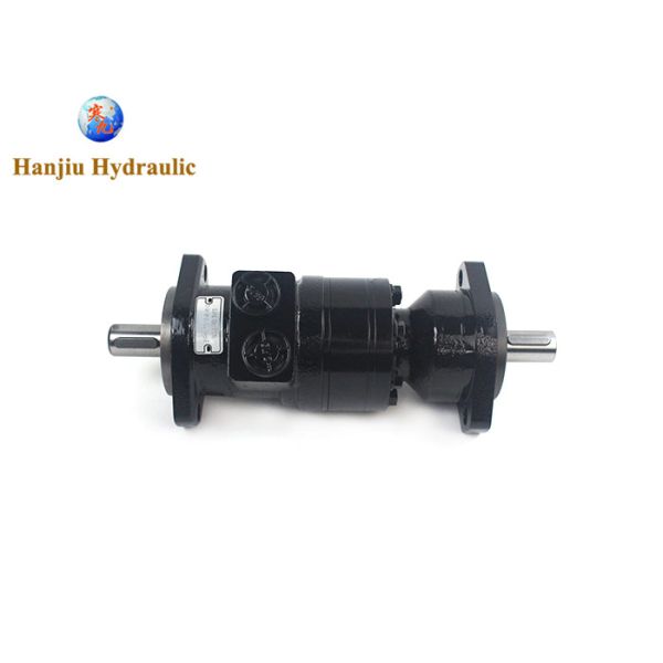 Двойной вал гидравлический двигатель MRB160C/C 160 Cc/rev, прямая клавиатура вал 25 мм 2 отверстия овальный кронштейн