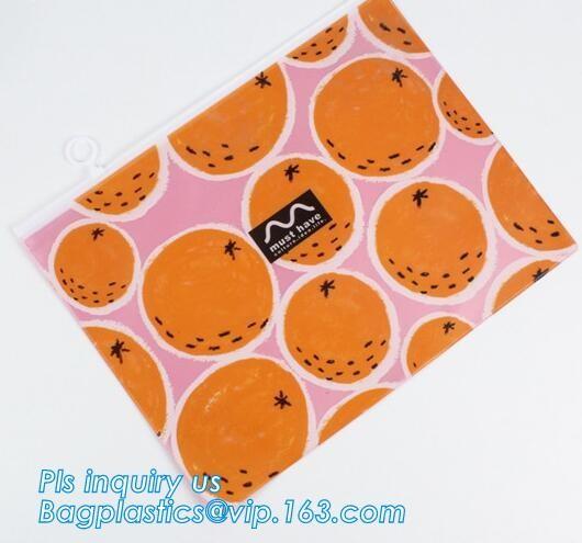 Cloth package PE slider zip bag, CPE custom logo printed white frost slider zip plastic bag for underwear packing, slide