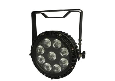 IP65 120W LED Stage Par Lights 6in1 With 42mm Big Lens , 6/10 DMX Channels