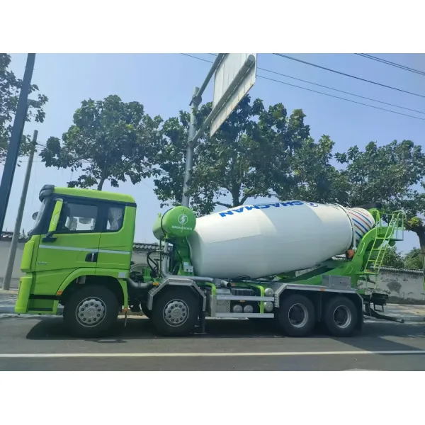 Cement Machinery 10m3 Concrete Mixer Truck Manual Transmission